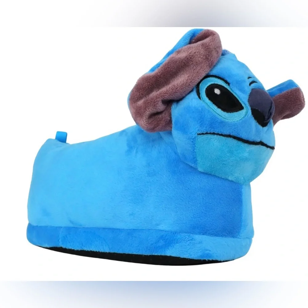 Stitch and‎ Angel 3D Character Scuff Slippers! NWT! Size 2/3 Little Girls!